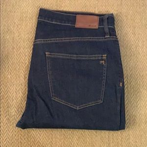 Madewell Dark Denim High Riser Skinny